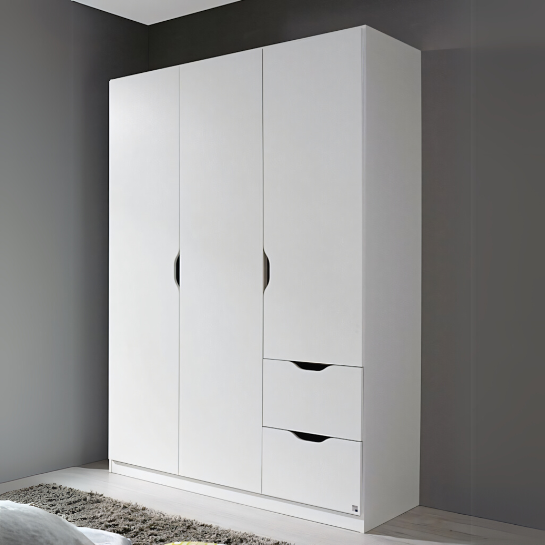 Wardrobe White - 120 x 50 x 200 cm | WD26