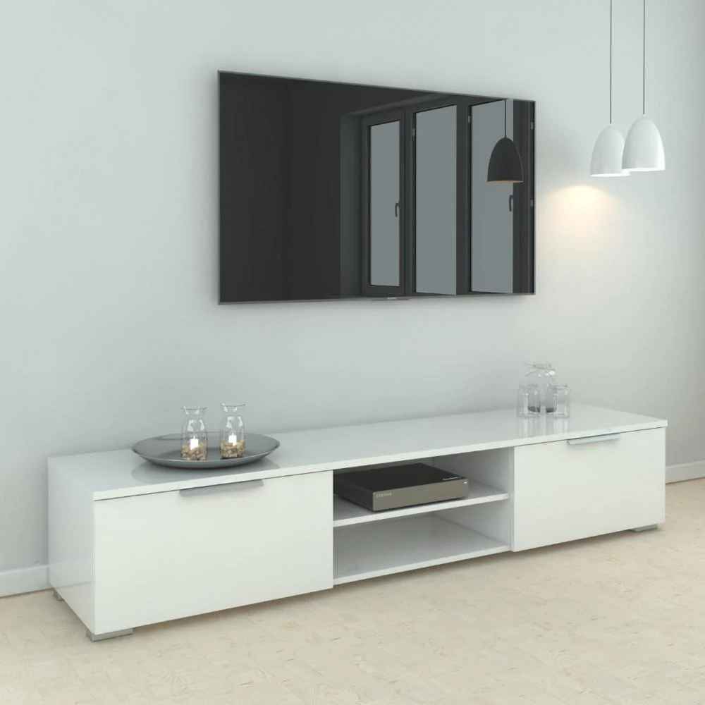 Tv Unit White - 160 x 40 x 40 cm | TV66