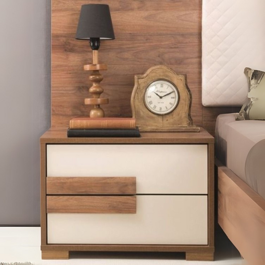 Commode Wooden & White - 40 x 40 x 40 cm | CO7