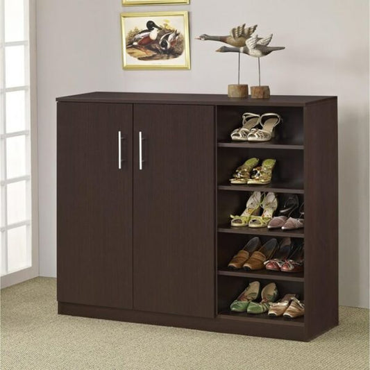 Shoe Closet Brown - 120 x 40 x 100 cm | SU29