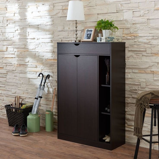 Shoe Closet Black - 80 x 40 x 120 cm | SU54