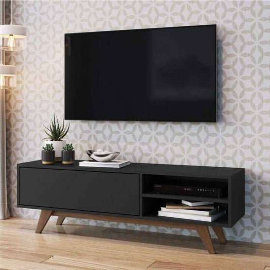 Tv Unit Black - 160 x 40 x 40 cm | TV43